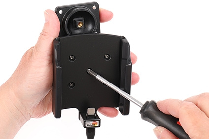 Brodit Mobildeksel med Aktiv holder og billader, Samsung Galaxy S24 SM-S921B/DS 