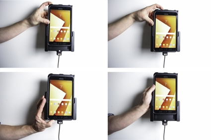 Brodit Aktiv holder for fast installasjon, Samsung Galaxy Tab Active 2 SM-T390/SM-T395/3 SM-T570/SM-T575