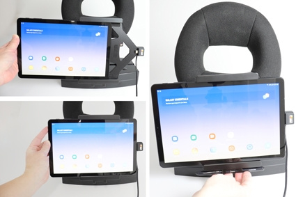 Brodit Aktiv holder for fast montering, Samsung Galaxy Tab S4 10.5 SM-T830/SM-T835 