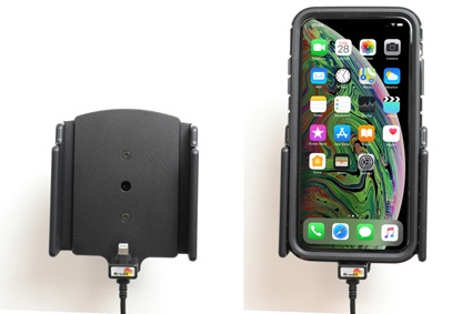 Brodit Aktiv holder for fast montering, Apple iPhone 11 Pro Max/Xs Max