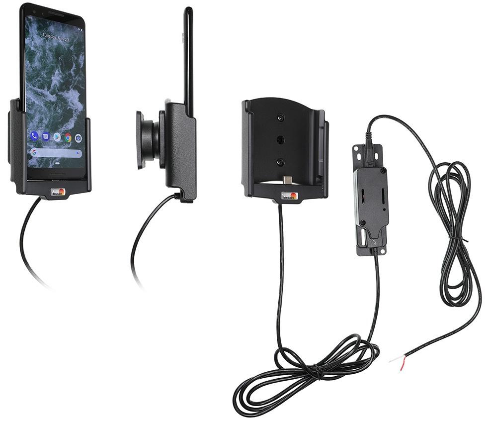 Brodit Aktiv holder for fast installasjon, Google Pixel 3 