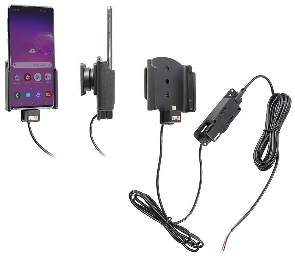 Brodit Aktiv holder for fast installasjon, Samsung Galaxy S10 