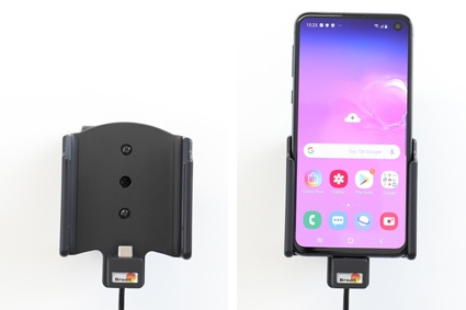Brodit Aktiv holder for fast montering, Samsung Galaxy S10e 