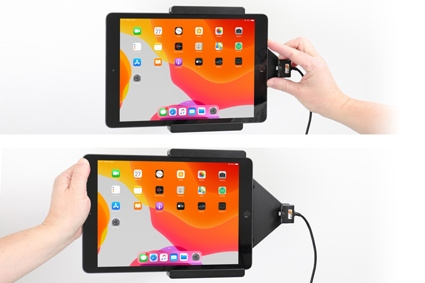Brodit Aktiv holder for fast montering, Apple iPad 10.2 7th Gen (A2197, A2198, A2200)/8th Gen (A2428, A2429, A2430, A2270)/9th Gen (A2602, A2603, A2604, A2605)