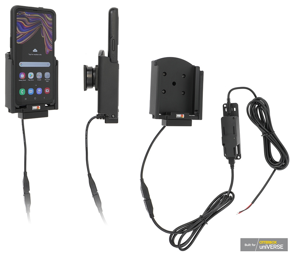 Brodit Aktiv holder for fast montering, Samsung Galaxy Xcover Pro SM-G715 