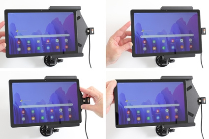 Brodit Aktiv holder for fast installasjon, Samsung Galaxy Tab A7 10.4 (2020) SM-T500/SM-T505 