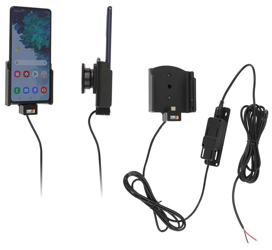 Brodit Aktiv holder for fast montering, Samsung Galaxy S20 FE (SM-G780/SM-G781) 
