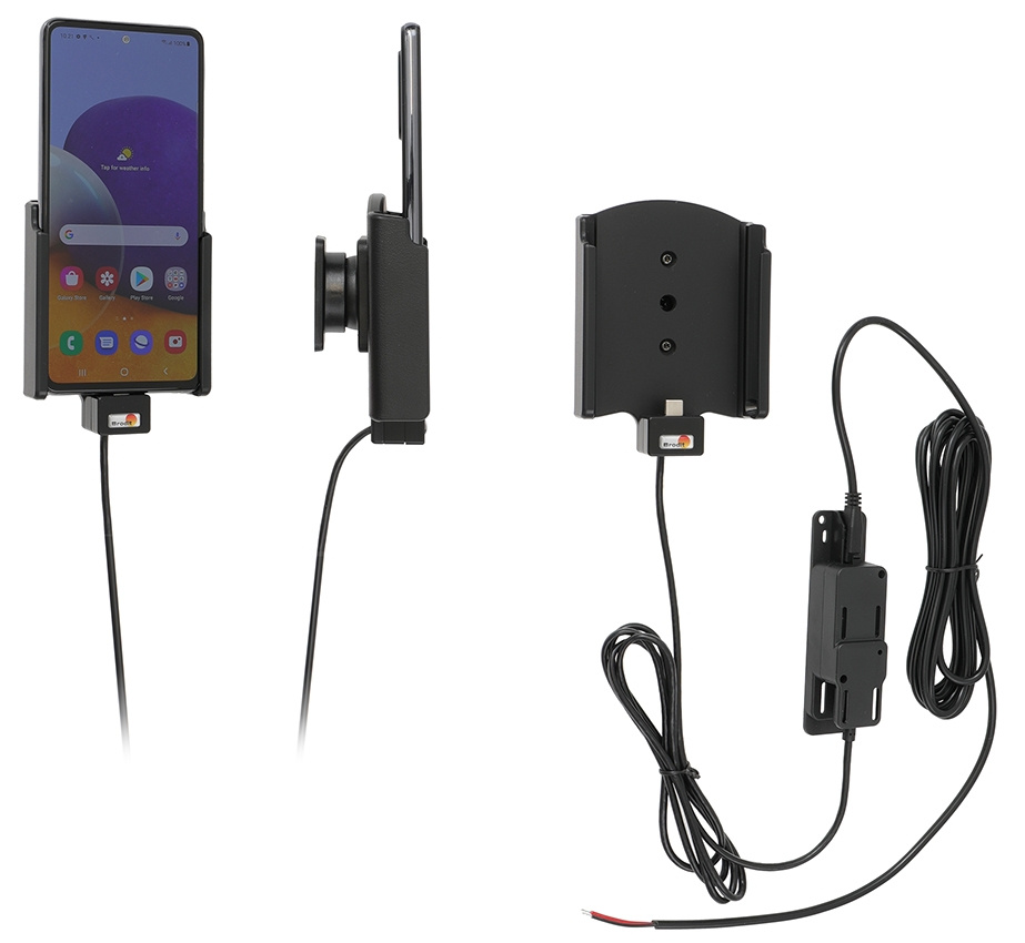 Brodit Aktiv holder for fast installasjon, Samsung Galaxy A72 SM-A725F/DS 