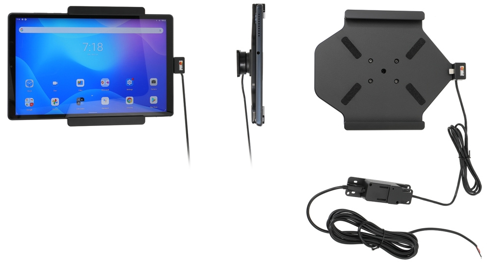 Brodit Aktiv holder for fast installasjon, Lenovo Tab K10 TB-X6C6F 