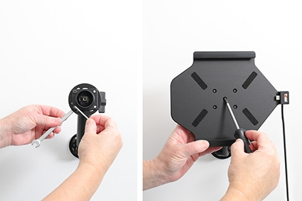 Brodit Aktiv holder for fast installasjon, Lenovo Tab K10 TB-X6C6F 