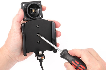 Brodit Aktiv holder for fast montering, Apple iPhone 13/13 Pro/14/14 Pro