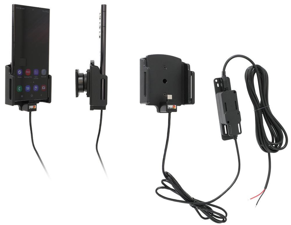 Brodit Aktiv holder for fast installasjon, Samsung Galaxy S22 Ultra 5G (SM-S908B/SM-S908B/DS) 