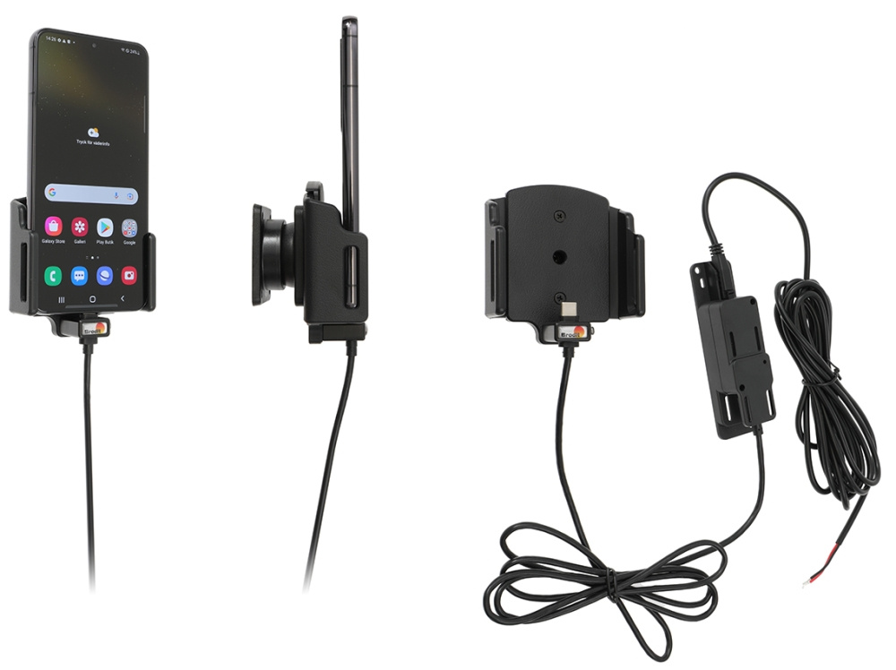 Brodit Aktiv holder for fast installasjon, Samsung Galaxy S22 5G SM-S901B/SM-S901B/DS 