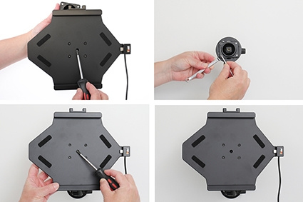 Brodit Aktiv holder for fast montering, Samsung Galaxy Tab S8 SM-X700 