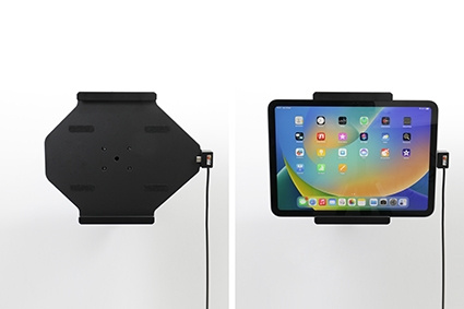 Brodit Aktiv holder for fast montering, Apple iPad 10th Gen (A2696, A2757, A2777)/2025 A16 (A3354, A3355, A3356)