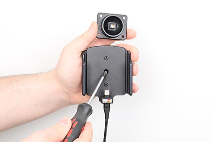 Brodit Aktiv holder for fast installasjon, Apple iPhone 15/15 Pro/16/16 Pro/16e