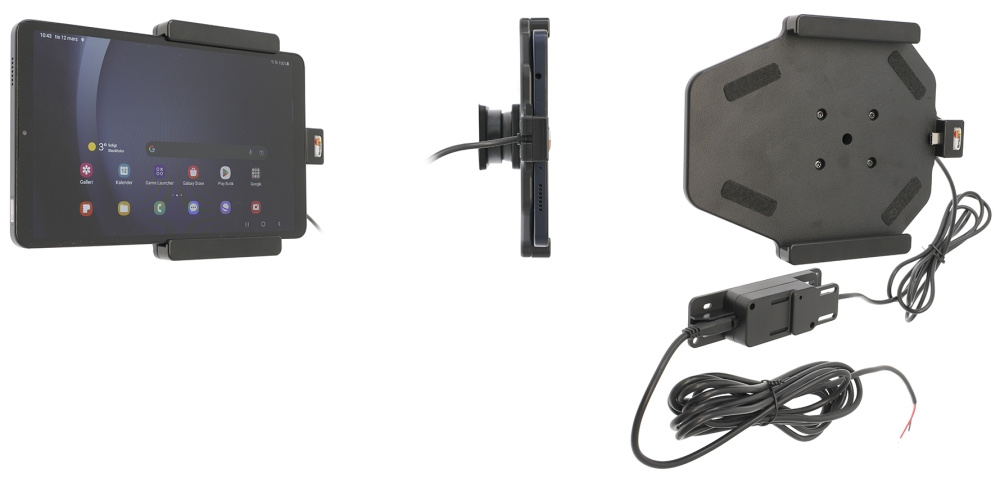 Brodit Aktiv holder for fast installasjon, Samsung Galaxy Tab A9 SM-X110/SM-X115 