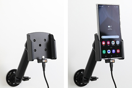 Brodit Mobildeksel med Aktiv holder for fast installasjon, Samsung Galaxy S24 Ultra SM-S928B/DS 