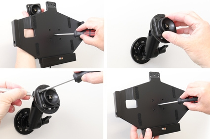 Brodit Holder med nøkkel-lås, Samsung Galaxy Tab A 10.5 SM-T590/SM-T595 