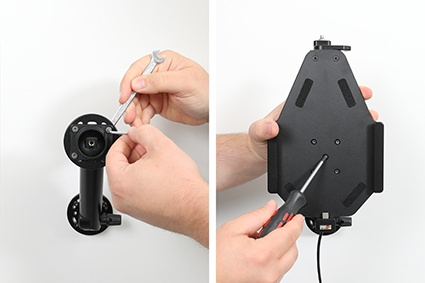 Brodit Holder med nøkkel-lås, Samsung Galaxy Tab A7 Lite SM-T220/SM-T225 