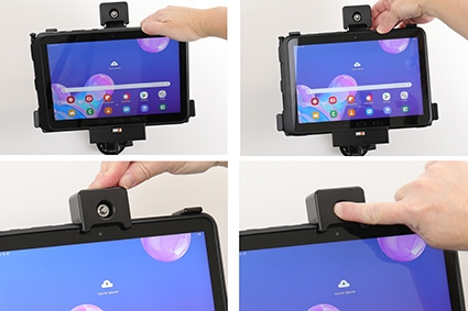 Brodit Holder med nøkkellås, Samsung Galaxy Tab Active Pro T540/T545/T547/T547U 