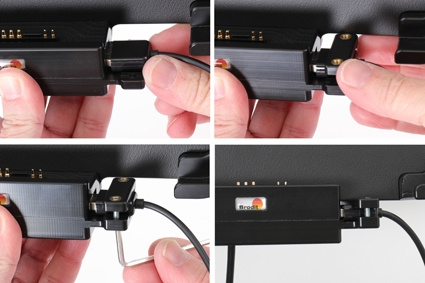 Brodit Holder med nøkkel-lås, Samsung Galaxy Tab Active 2 SM-T390/SM-T395 