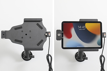 Brodit Holder med nøkkel-lås, Apple iPad Mini 6th Gen (A2567, A2568, A2569)/7th Gen 2024 (A2995, A2996)