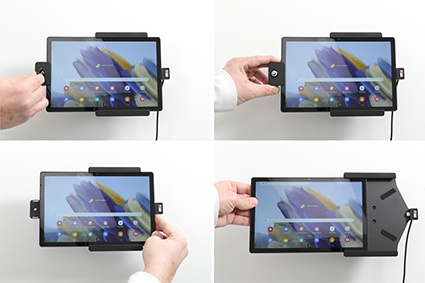 Brodit Holder med nøkkellås, Samsung Galaxy Tab A8 SM-X200/205 