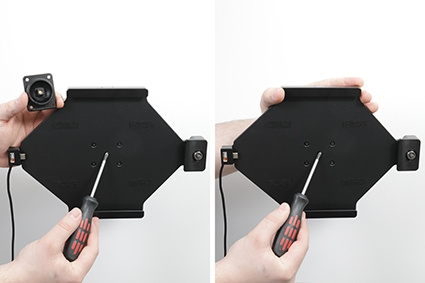 Brodit Holder med nøkkellås, Apple iPad 10th Gen (A2696, A2757, A2777)/2025 A16 (A3354, A3355, A3356)