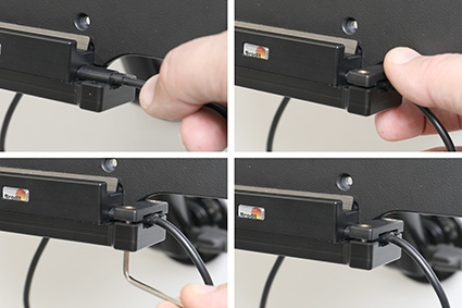 Brodit Holder med nøkkel-lås, Samsung Galaxy Tab Active 3 SM-T570/SM-T575/5 SM-X300/SM-X306B