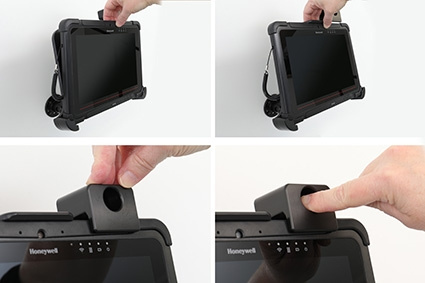 Brodit Holder med nøkkellås, Honeywell RT10 