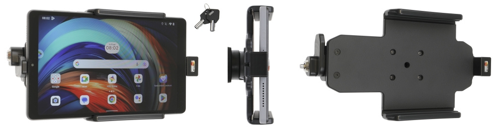 Brodit Holder med nøkkel-lås, Lenovo Tab M8 4th Gen 