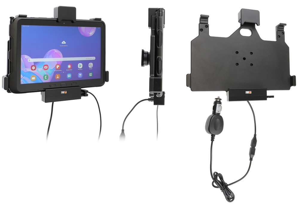 Brodit Holder med fjær-lås, Samsung Galaxy Tab Active Pro T540/T545/T547/T547U 