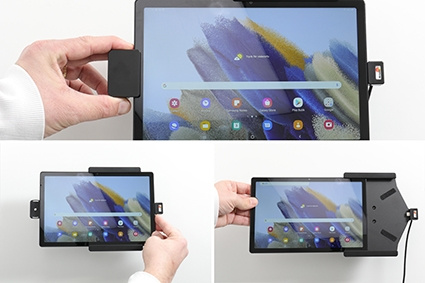 Brodit Holder med fjær-lås, Samsung Galaxy Tab A8 SM-X200/205 
