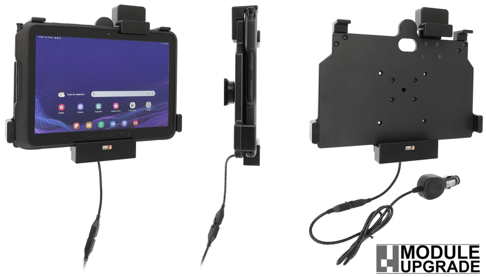 Brodit Holder med fjær-lås, Samsung Galaxy Tab Active 4 Pro SM-T630/SM-T636 