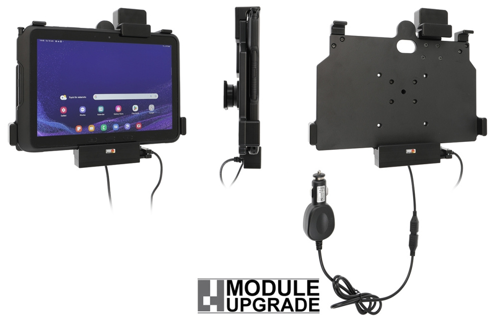 Brodit Holder med fjær-lås, Samsung Galaxy Tab Active 4 Pro SM-T630/SM-T636 