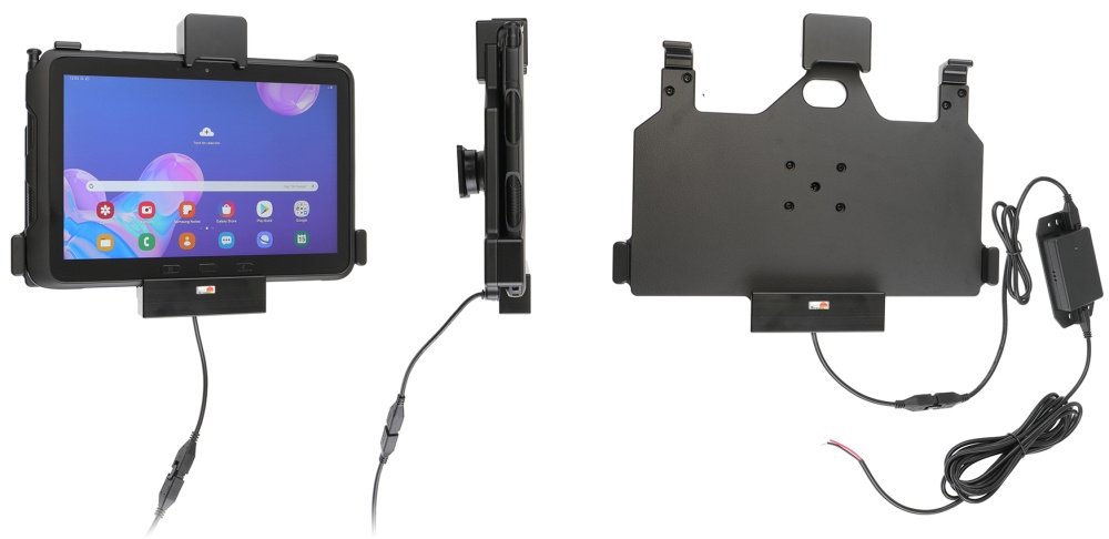 Brodit Holder med fjær-lås, Samsung Galaxy Tab Active Pro T540/T545/T547/T547U 