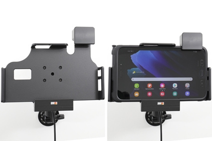 Brodit Holder med fjær-lås, Samsung Galaxy Tab Active 2 SM-T390/SM-T395/3 SM-T570/SM-T575/5 SM-X300/SM-X306B