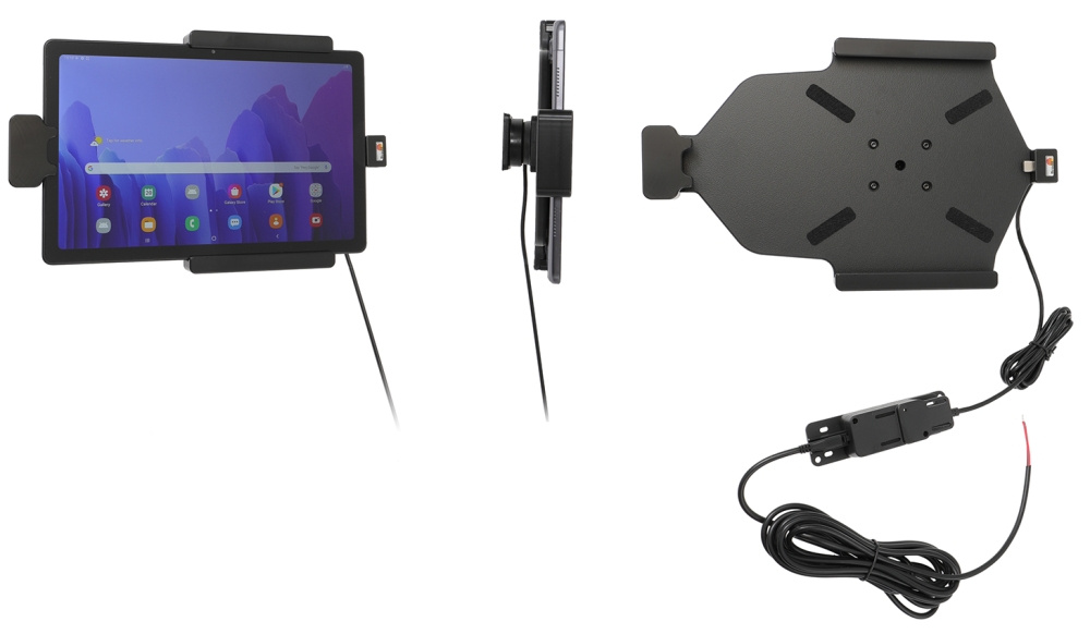 Brodit Holder med fjærlås, Samsung Galaxy Tab A7 10.4 (2020) SM-T500/SM-T505 