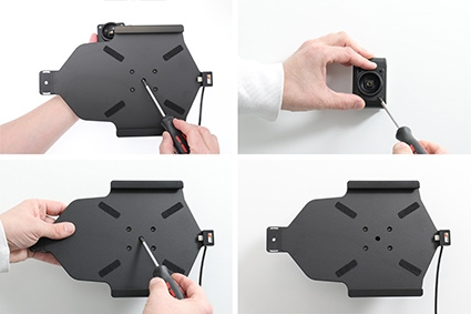 Brodit Holder med fjær-lås, Samsung Galaxy Tab A8 SM-X200/205 