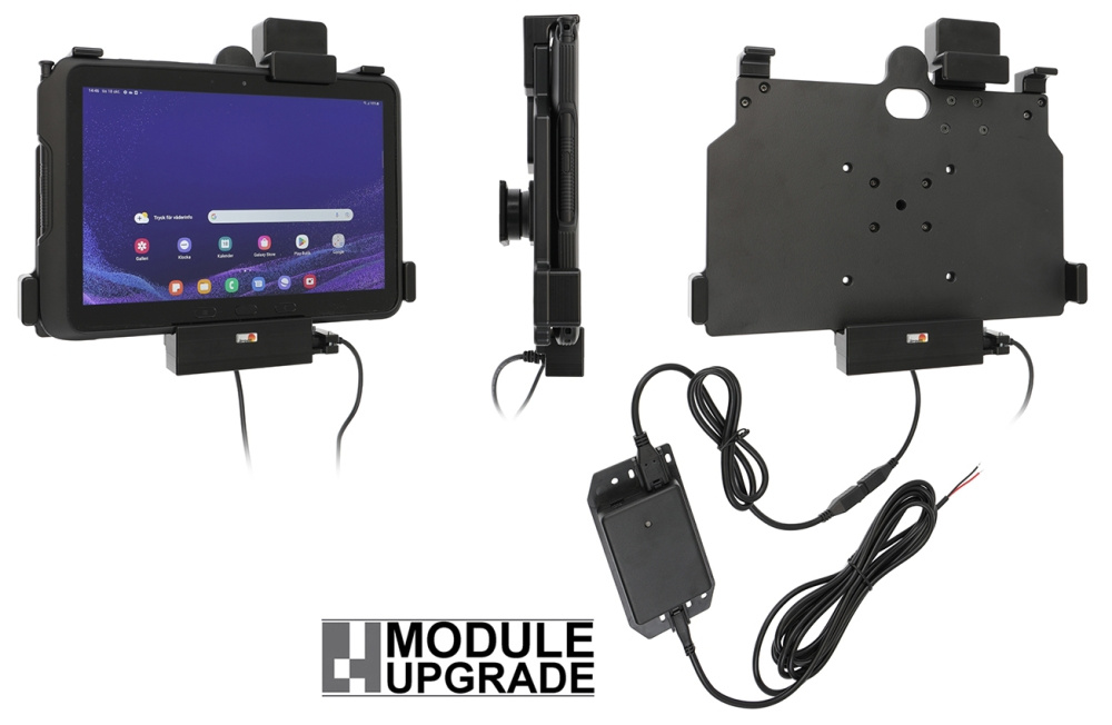 Brodit Holder med fjær-lås, Samsung Galaxy Tab Active 4 Pro SM-T630/SM-T636 