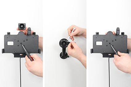 Brodit Holder med fjær-lås, Samsung Galaxy Tab Active 3 SM-T570/SM-T575/5 SM-X300/SM-X306B