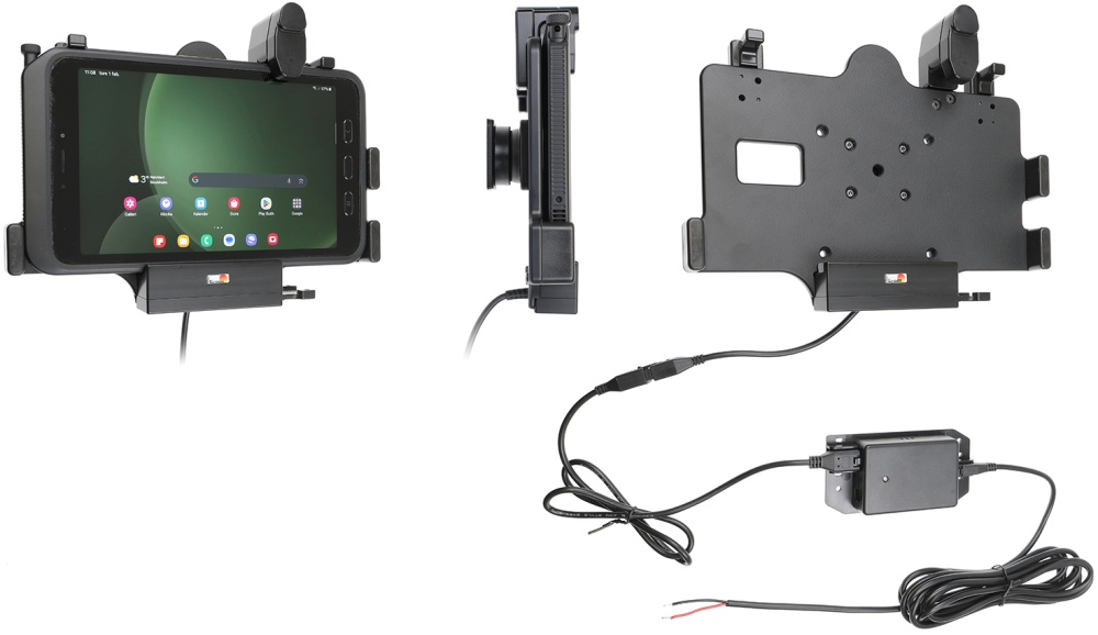 Brodit Holder med fjær-lås, Samsung Galaxy Tab Active 3 SM-T570/SM-T575/5 SM-X300/SM-X306B