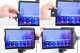 Brodit Holder med nøkkel-lås, Samsung Galaxy Tab A7 10.4 (2020) SM-T500/SM-T505  Brodit Holder med nøkkel-lås, Samsung Galaxy Tab A7 10.4 (2020) SM-T500/SM-T505