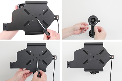 Brodit Holder med nøkkel-lås, Lenovo Tab K10 TB-X6C6F 