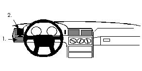 Volvo 850 92-97, Venstre