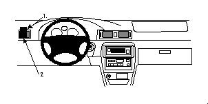 Toyota Camry 97-01, Venstre