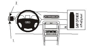 Audi A4 01-07, venstre