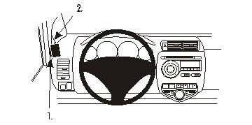 Brodit ProClip, Honda Jazz 05-08