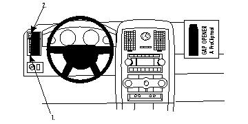 Chrysler 300C/Touring 05-10, Venstre